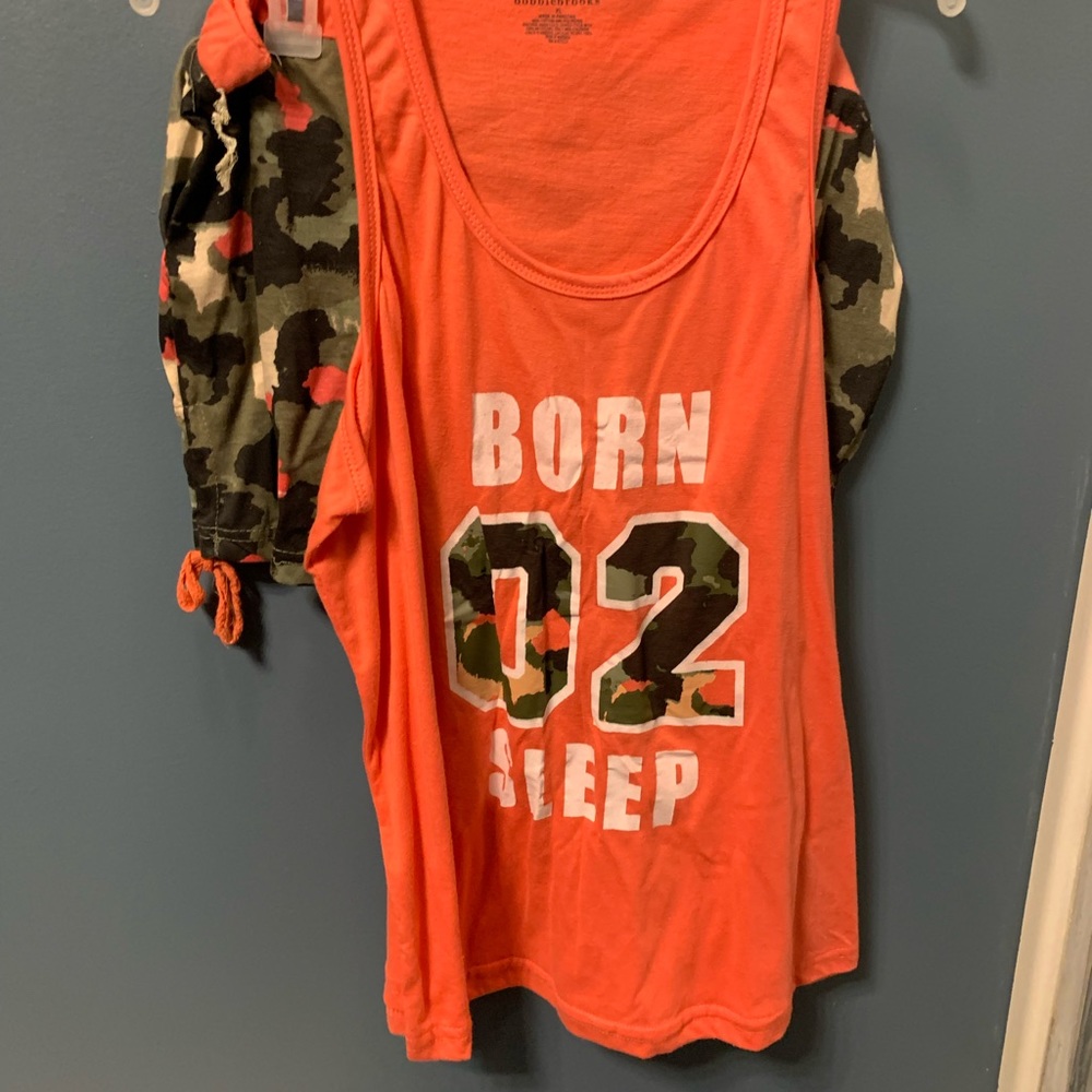 Pj set - tank and shorts XL